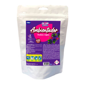 GLUP Ambientador hidrosoluble 25 capsulas fragancia frutos rojos