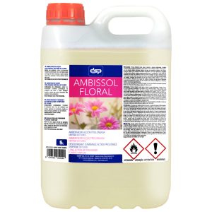 Ambientador Líquido de acción prolongada fragancia floral Ambissol 5L