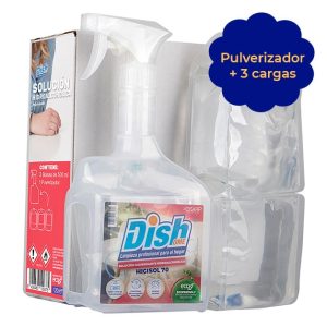 Solución hidroalcohólica desinfectante EcoZ de Dishome