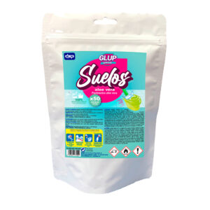 GLUP Cápsulas Hidrosolubles para Limpieza de Suelos Aloe Vera – 50 Monodosis