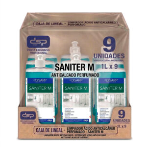 Gel limpiador ácido Saniter M 9*1 Litros