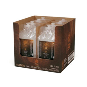 HAIR BODY WASH  ECO-Z CARGAS 12*500 C.C. DISARP