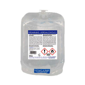 DREAMHAND GEL HIDROALCOHOLICO ANTISEPTICO ECO-Z CARGAS 12*500 C.C.