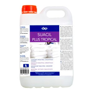 Suavizante textil plus tropical 5 L