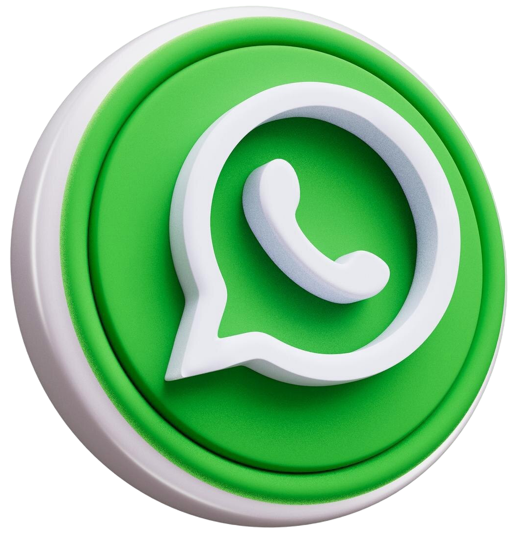 Icono de WhatsApp que representa atención al cliente directa y soporte rápido para pedidos y consultas