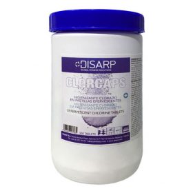 Lejía sólida desinfectante clorado Clorcaps de DISARP