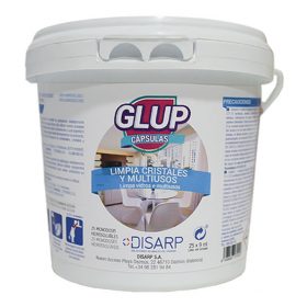 Glup – limpiacristales multiusos en capsulas de DISARP